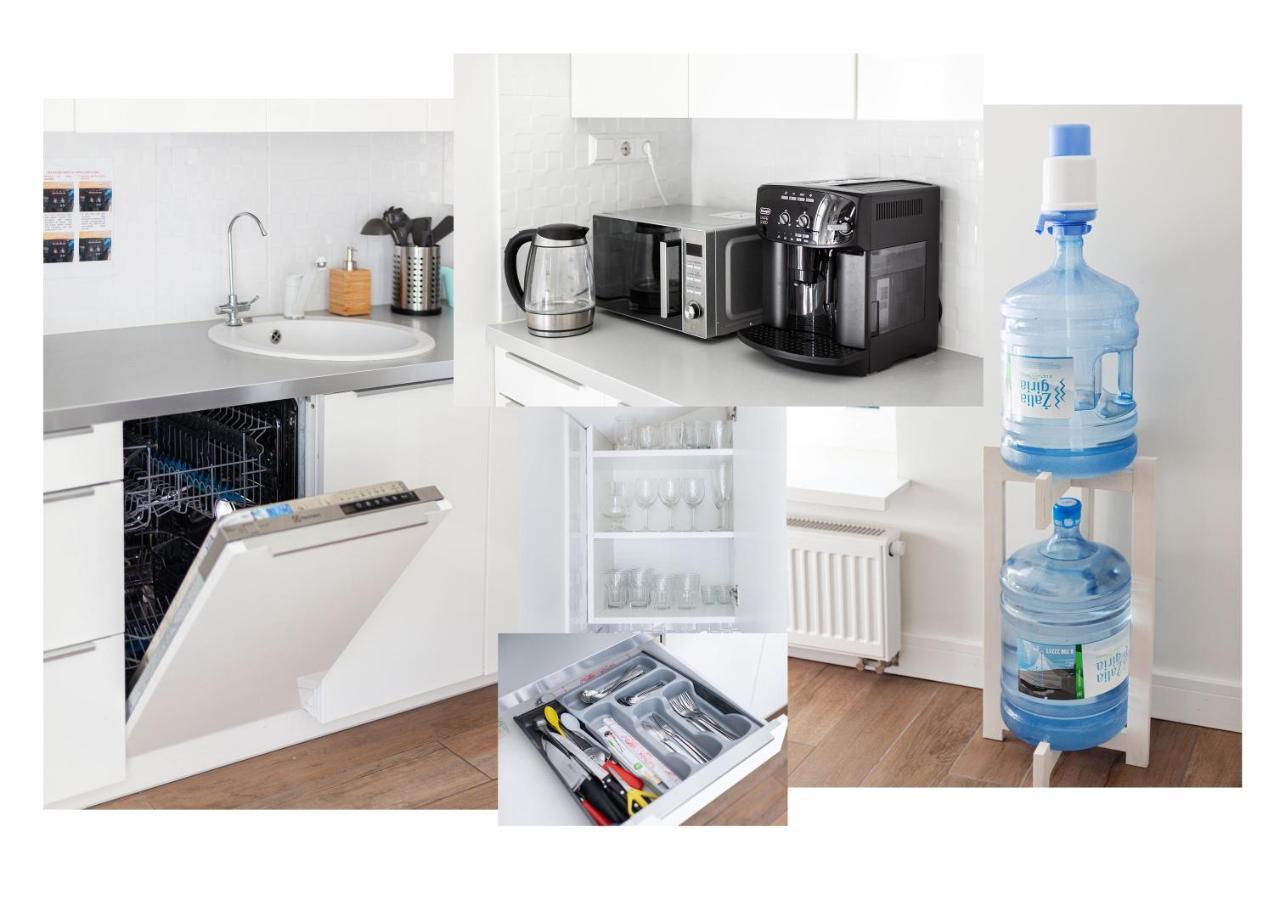 3 Bedroom Apartment 24H Self Check In, Free Parking, Ac, Fireplace Vilnius Exterior photo