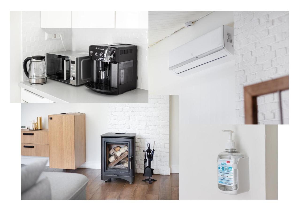 3 Bedroom Apartment 24H Self Check In, Free Parking, Ac, Fireplace Vilnius Exterior photo